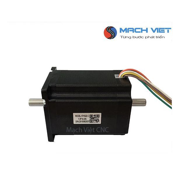 Động cơ bước Leadshine 57HS22-C 2 đầu trục