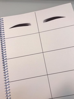 GIẤY VẼ FACECHART - VẼ MAKEUP