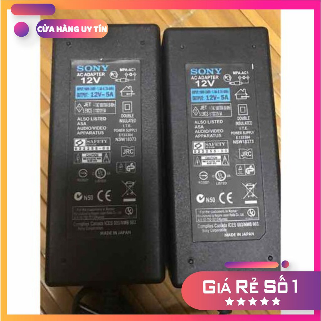 Nguồn Sony 12v-5a tốt