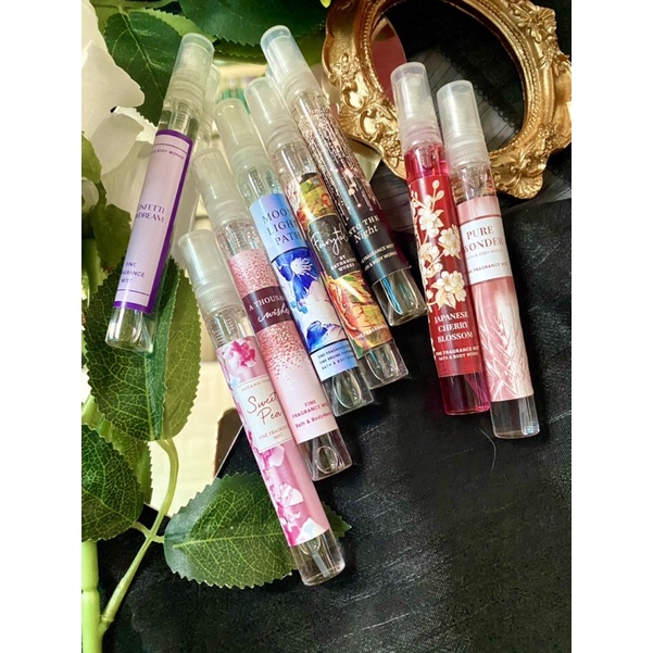 XỊT THƠM TOÀN THÂN BATH&BODYWORKS NHIỀU MÙI 10ml