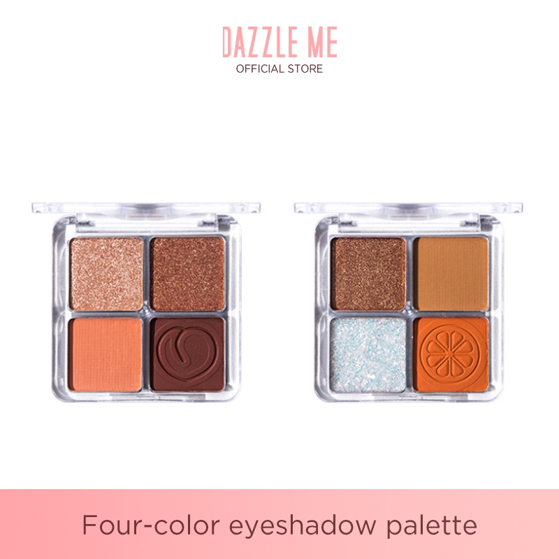 Bảng phấn mắt Dazzle Me 4.8g bốn màu lâu trôi chống thấm nước