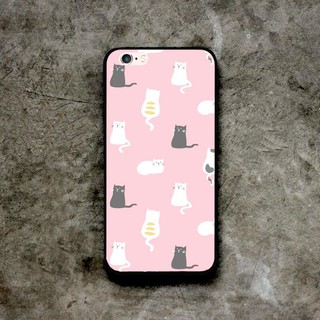  Ốp điện thoại  hình Mèo siêu dễ thương cho iPhone XR X XS Max 8 Plus 7 Plus 6S 6 Plus 5S SE 5