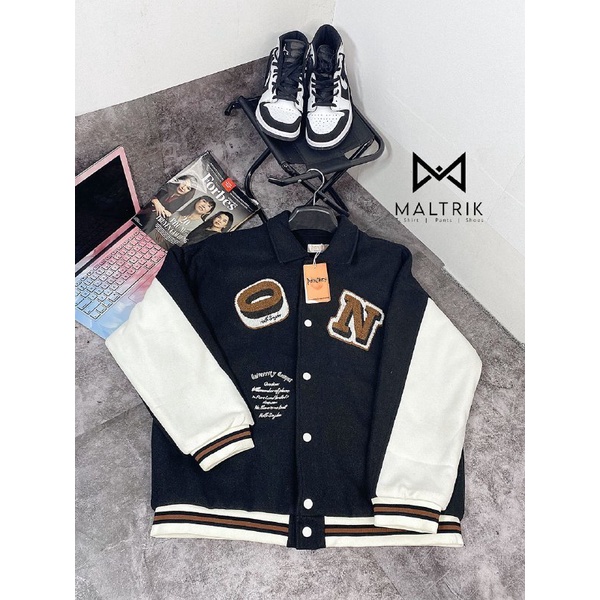 [ẢNH THẬT] Áo Bomber Nam Cao Cấp Phong Cách Trẻ Trung, Cá Tính MALTRIK BIGSIZE