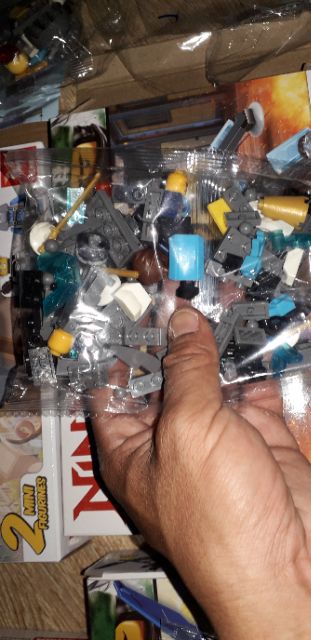 Lắp ráp NLego Ninjagr 6304 có nhiều chi tiết rất đẹp