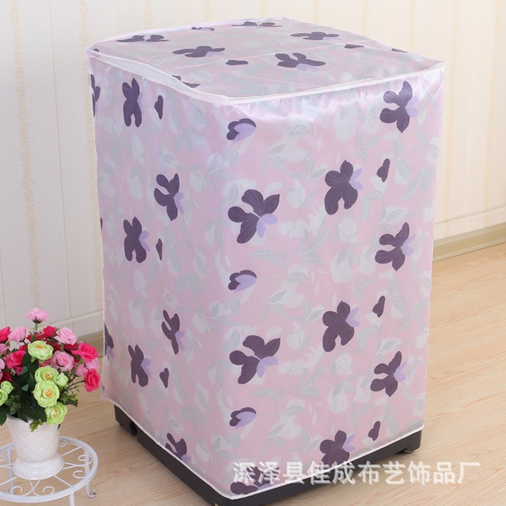Áo Trùm Máy Giặt  7 - 9kg,  Áo trùm máy giặt vải 2 lớp chống nước, chống bụi, bền đẹp (Màu ngẫu nhiên)