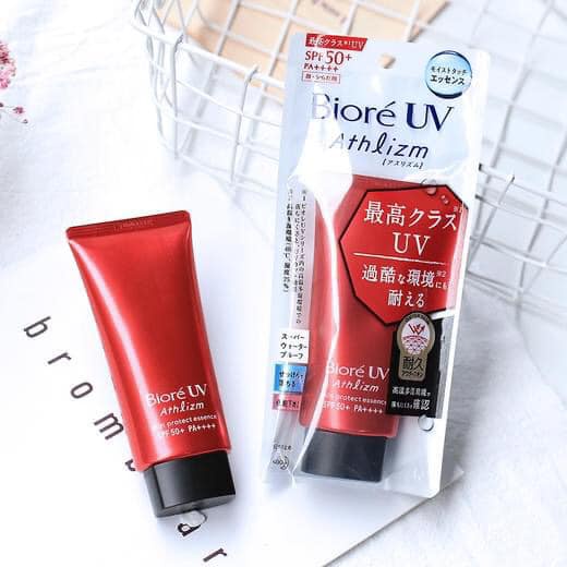 KEM CHỐNG NẮNG BIORE UV ATHLIZM SKIN PROTECT ESSENCE 70G CHÍNH HÃNG - 10703