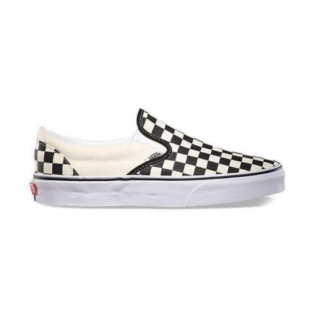 Giày sneaker Vans chính hãng Vans Classic Slip-On Checkerboard - chất vải canvas - mềm nhẹ - họa tiết caro - VN000EYEBWW