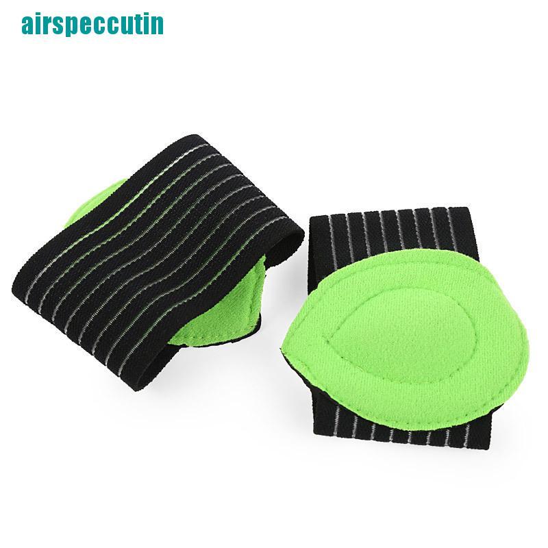 【tin】1 Pair Feet Heel Pain Relief Plantar Fasciitis Insole Run-up Pad Feet Sole Care