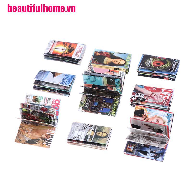 Bộ 3 Mô Hình Sách Mini Tỉ Lệ 1: 12 Dành Cho Búp Bê
