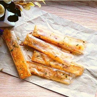 (2 xấp ) Bánh Tráng Dẻo Cuộn Tôm Hành