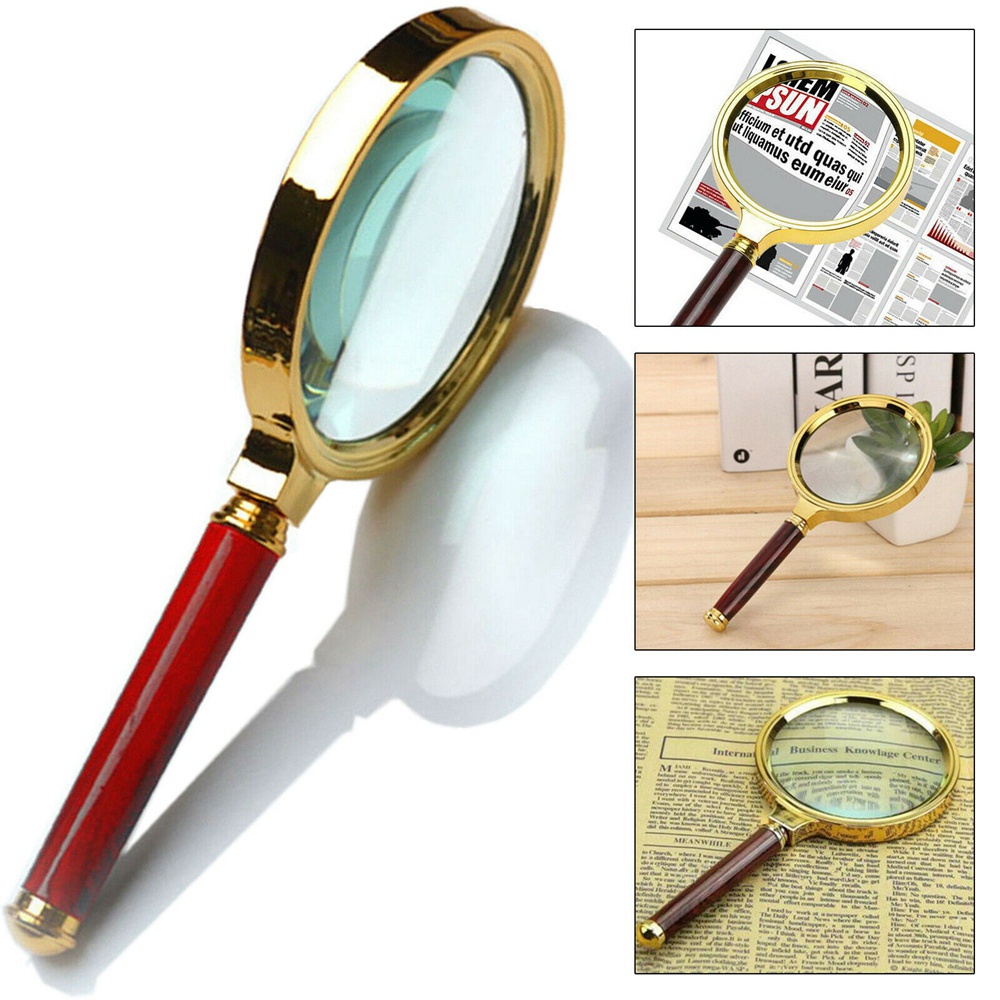 60/70/80MM 5X/10X Handheld Jewelry Magnifier Magnifying Glass Jewelry Loupe MI 