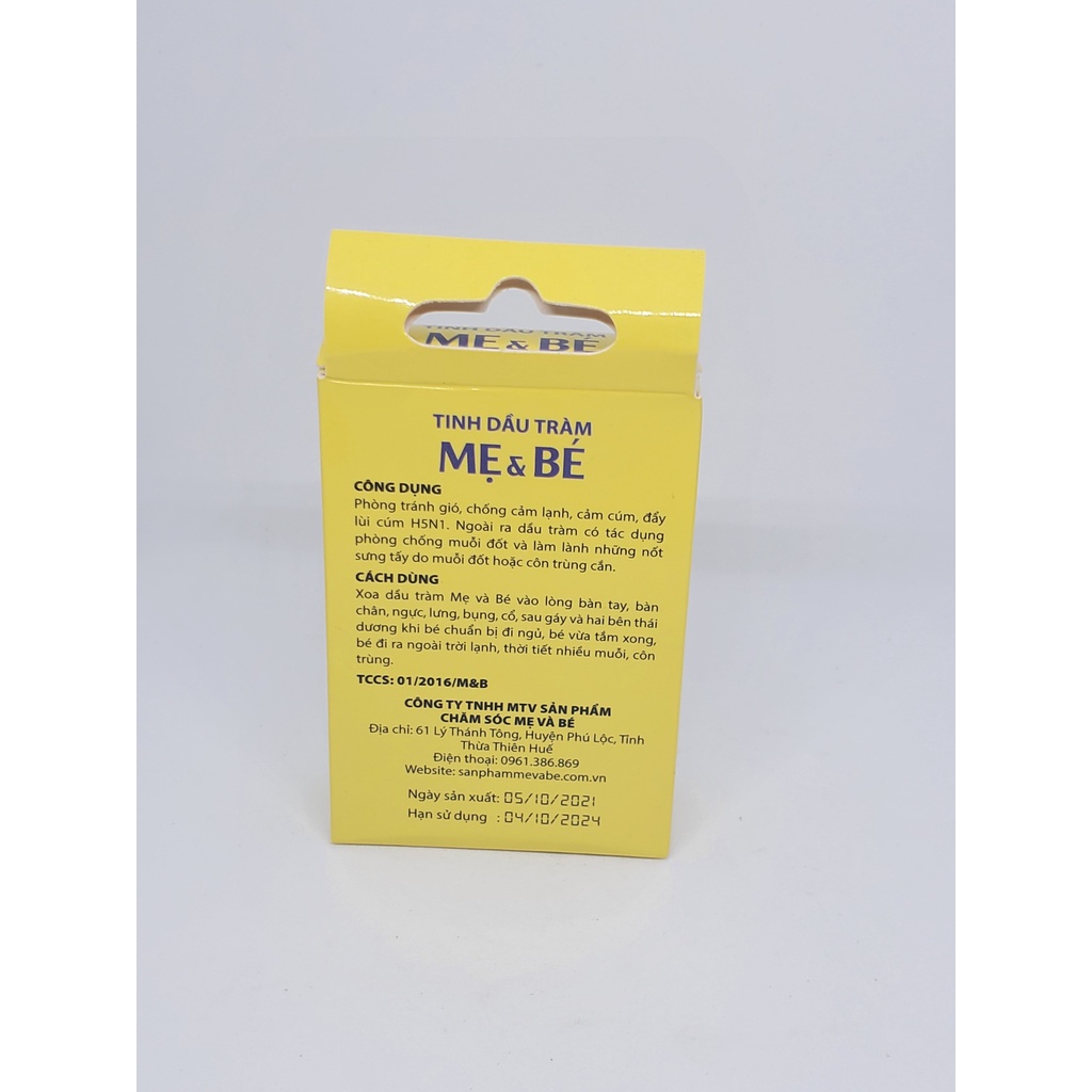 TINH DẦU CHÀM MẸ VÀ BÉ 10ml và 30ml - Hỗ trợ cảm cúm, giảm ho, xông mũi họng, tăng đè kháng