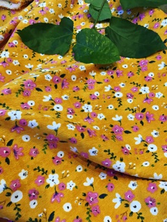 vải nhung tăm hoa linh lan