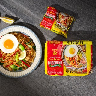 Lốc 5 Gói Mì Trộn Goreng No Brand Hàn Quốc 80G