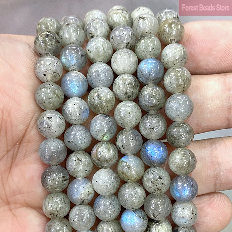 DIY Imitation Labradorite Round Loose Beads For Making Accessoires 4/6/8/10/12mm