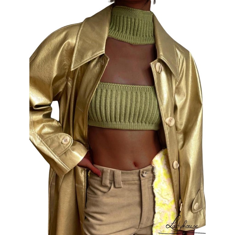 Áo Tank Top Dệt Kim Hai Dây Màu Trơn Thời Trang Mùa Hè Cho Nữ