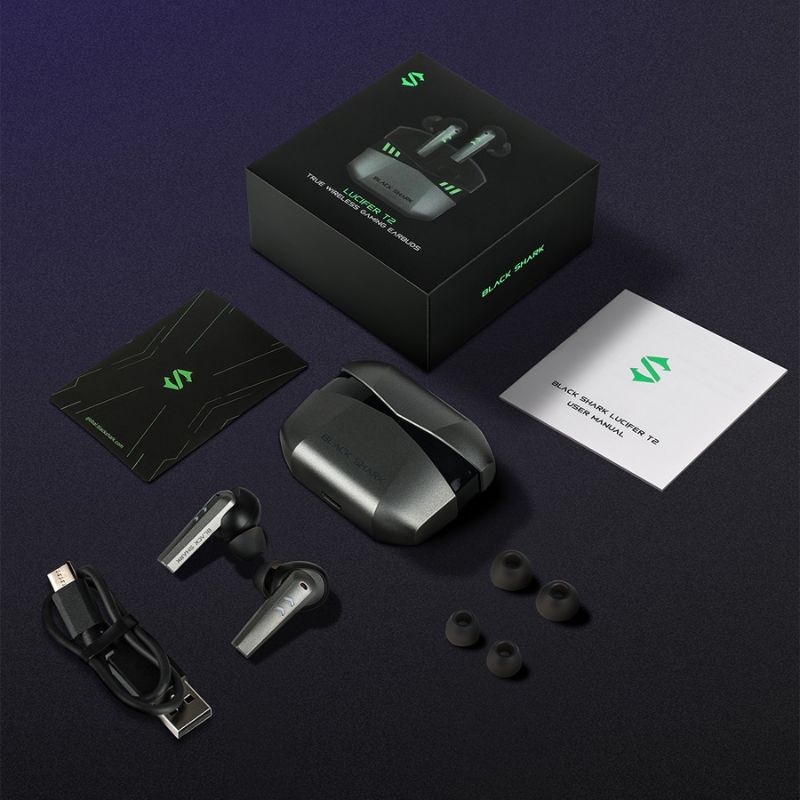 Tai Nghe Gaming TWS Xiaomi Black shark Bluetooth Lucifer T2