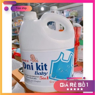 Nước giặt xả Dni Kit can 3,8L hàng Việt Nam chất lượng cao