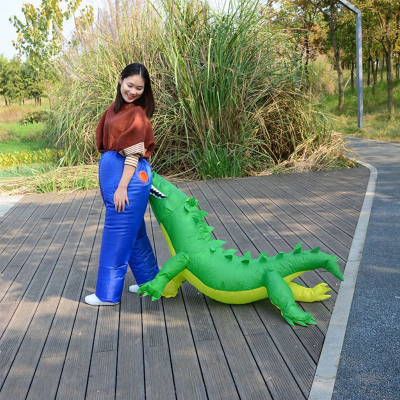 Bộ đồ hóa trang cá sấu bơm hơi vui nhộn cho người lớn | BigBuy360 - bigbuy360.vn