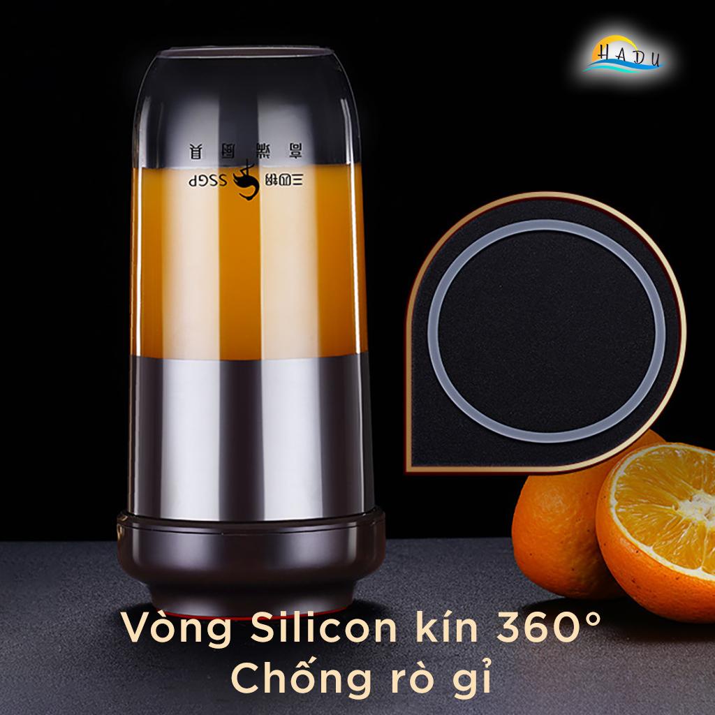Máy Xay Sinh Tố Cầm Tay Mini 300ml Cao Cấp Sạc Điện Đạt Tiêu Chuẩn Chất Lượng Đức SSGP