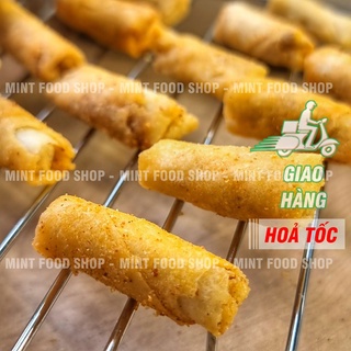Chả Giò Tôm Mini Sấy Giòn Ăn Liền - Lon 400gr