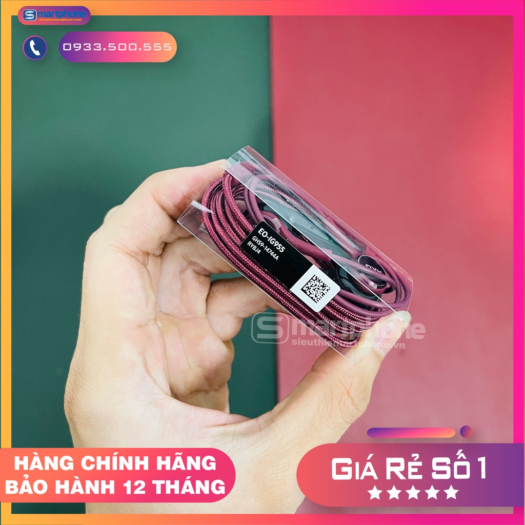 Tai nghe AKG S9/S9 Plus đỏ rượu vang (hàng bóc hộp) chính hãng - Bảo hành 12 tháng