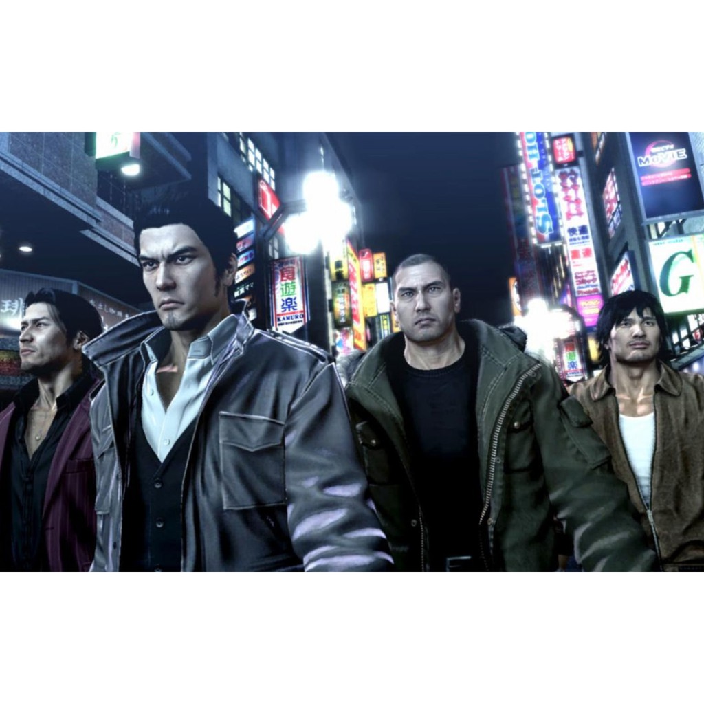 Đĩa game ps4 Yakuza remastered collection