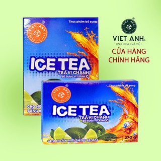 [GIÁ SOCK] Trà Chanh Hòa Tan Ice Tea hộp 18 gói