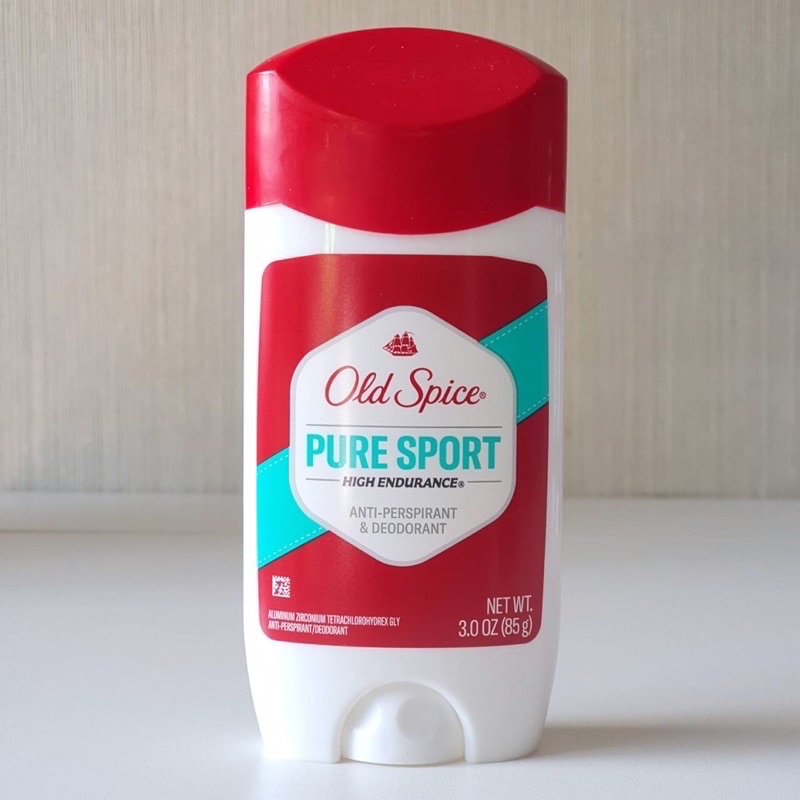 Lăn sáp khử mùi nam Old Spice Pure Sport (sáp trắng) 85g , 14g