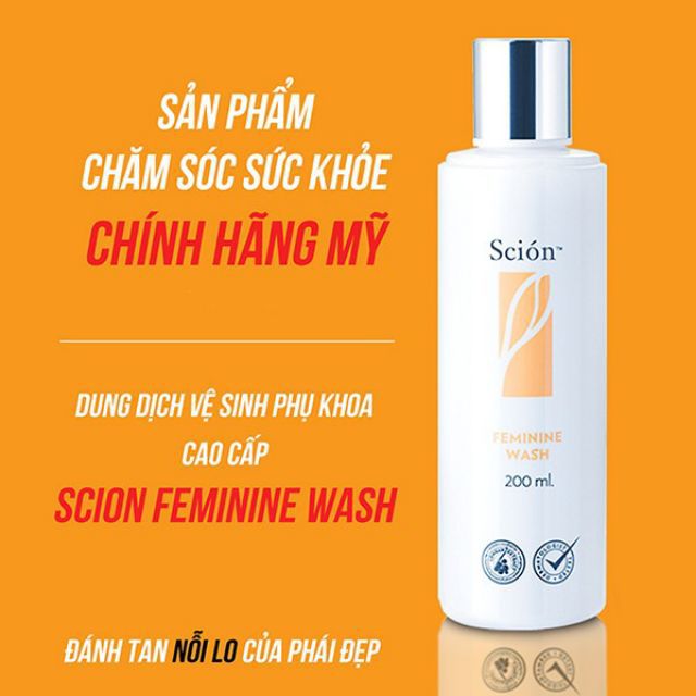 [Hàng công ty chính hãng] dung dịch vệ sinh phụ nữ Scion Nuskin