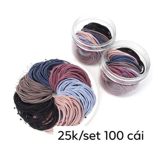 Sét Chun buộc tóc 100 sợi