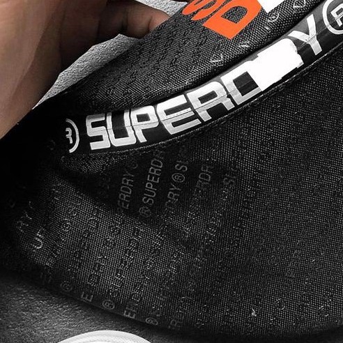 Túi Đeo Chéo Superdry Vải in chìm logo Chống Thấm Nước hàng xuất xịn chính hãng