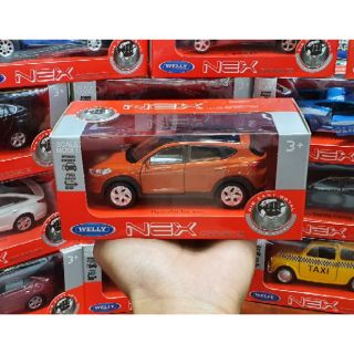 Xe mô hình Tĩnh Hyundai Túcson hãng ưELLY sản xuất tỉ lệ 1:36 (Cam )
