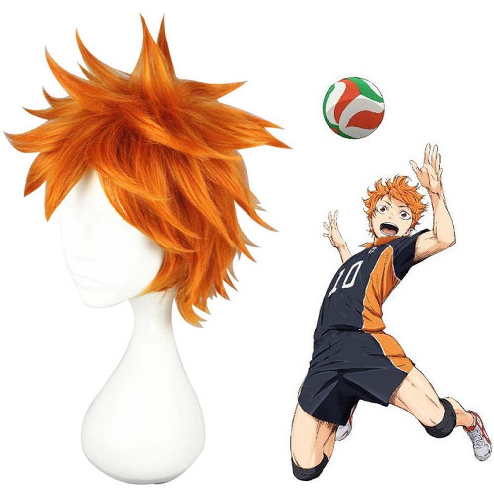 Tóc Giả Ngắn Hai Lớp Hóa Trang Nhân Vật anime haikyuu Bằng Sợi Tổng Hợp Chịu Nhiệt