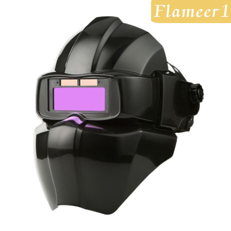 [Flameameer1] Mũ Bảo Hiểm Hàn Điện Năng Lượng Mặt Trời Tự Động Tối Có Thể Điều Chỉnh