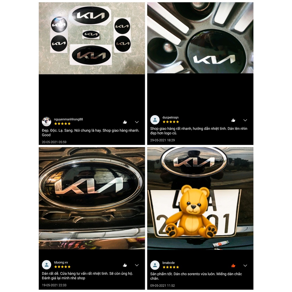 Logo KIA SEDONA, Logo KIA SEDONA mới 2021, decal LOGO KIA