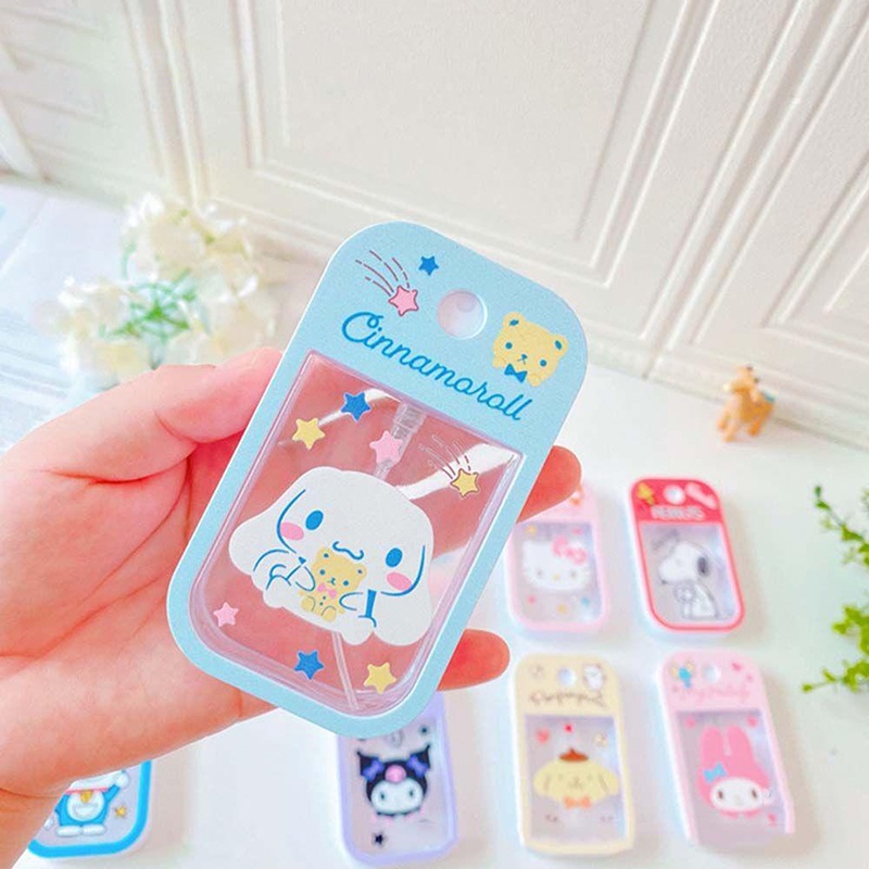 [Free Phễu] Bình Xịt Nước Hoa/Nước Hoa 45ml Bằng Nhựa/Nhựa Kiểu Hoạt Hình Dễ Thương Có Thể Bơm Lại Dùng Khi Đi Du Lịch