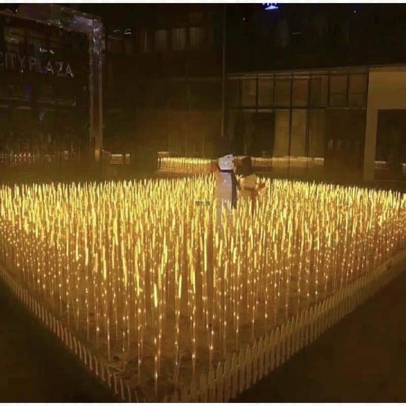 Đèn led bông lúa 10 bông trang trí tết, ban thần tài, bàn thờ gia tiên - kèm phích cắm