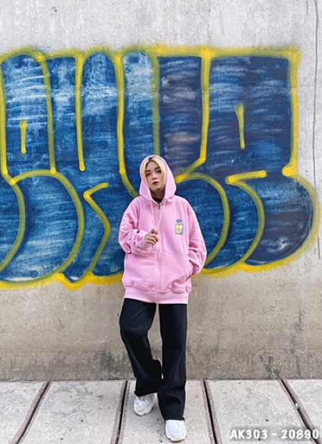 Áo Khoác Nỉ K.w.as Nam Nữ Hàng QC Siêu Hot Bomber Jackets Nỉ Ngoại Form Rộng Unisex KWAS LOVE - AK3303 | BigBuy360 - bigbuy360.vn