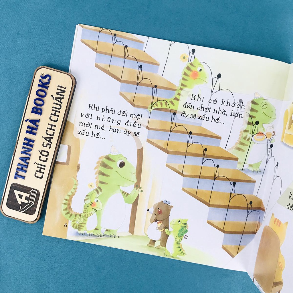 Sách - Dạy Con Thói Quen Tốt: Tự Tin, Can Đảm, Không Nói Dối,... - Dành cho trẻ từ 3-6 tuổi (lẻ tùy chọn)