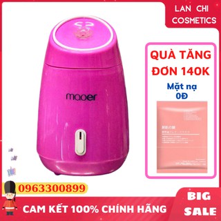 máy xông mặt mini  Maoer - công nghệ xông mũi họng, chăm sóc da mặt 2 trong 1 [BH 6 THÁNG]