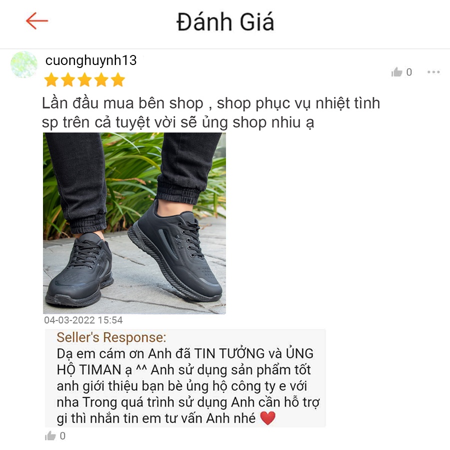 Giày thể thao nam màu đen sneaker cổ cao chất liệu da đế cao cao cấp độn đế đẹp bảo hành 1 năm SN11 TIMAN