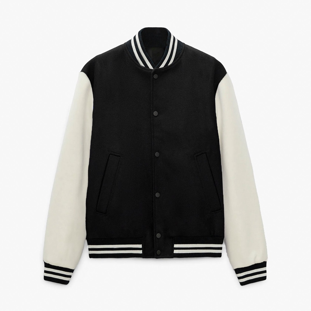 Áo Khoác Jacket Varsity Basic- Áo Varsity Nam Cao Cấp