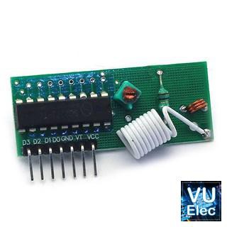 Module Thu RF433 PT2272-M4 (Cắm)