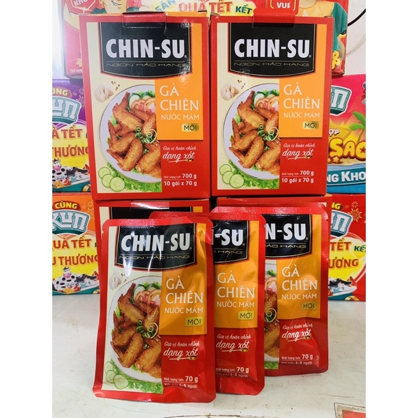 Gói sốt chinsu Gà chiên nước mắm 70gram/gói