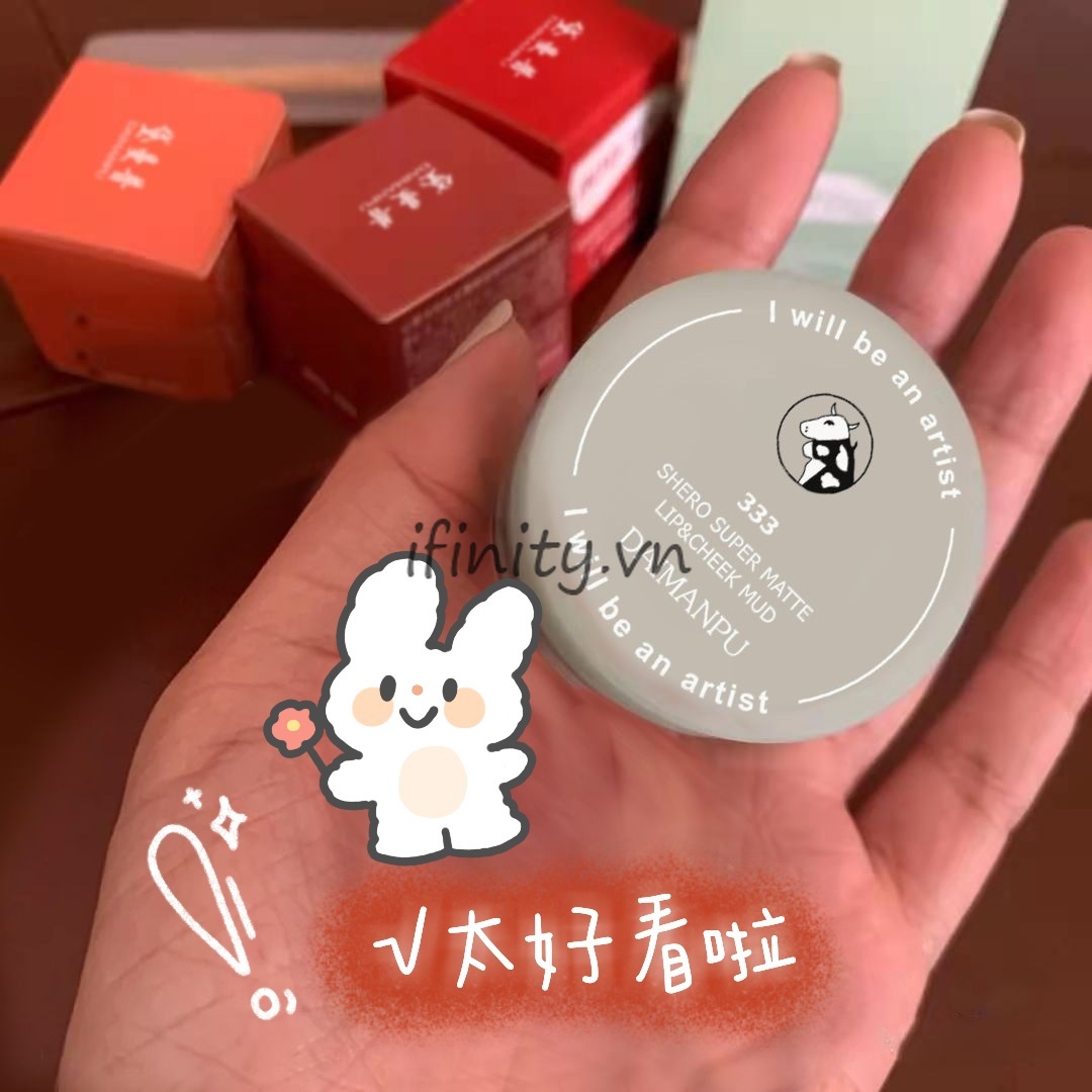 [Hàng mới về] Son Môi Màu Lì Nude Lâu Trôi Chống Thấm Nước Kèm Cọ Trang Điểm | BigBuy360 - bigbuy360.vn