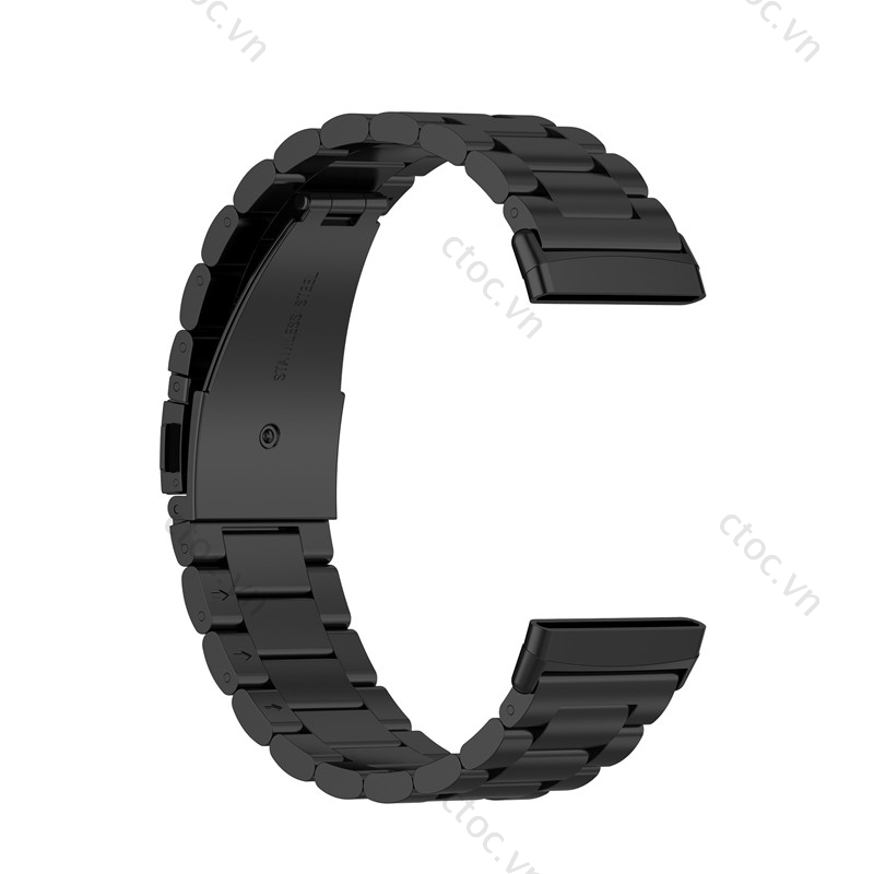 Fitbit Versa3 fitbit sense Dây Đeo Thay Thế Bằng Thép Không Gỉ Cho Fitbit Versa 3 4 / sense sense2