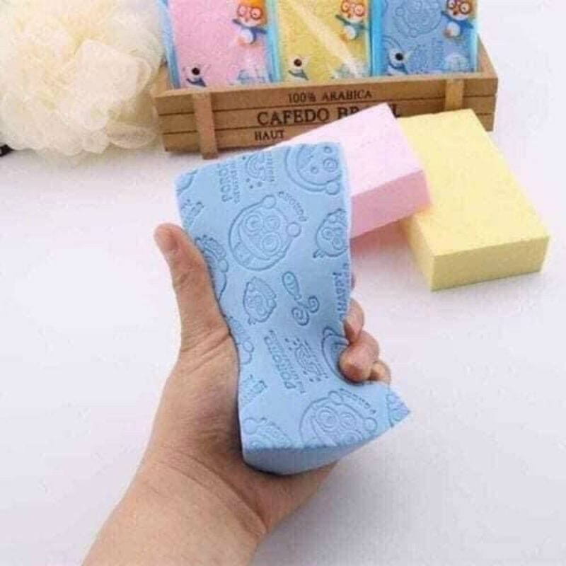 Bông xốp tắm kì ghét tiện lợi - labi kid