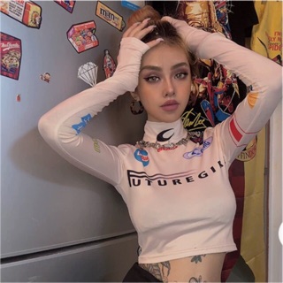 (Order) Áo dài tay body ulzzang / Croptop sẽy ( có ảnh thật)