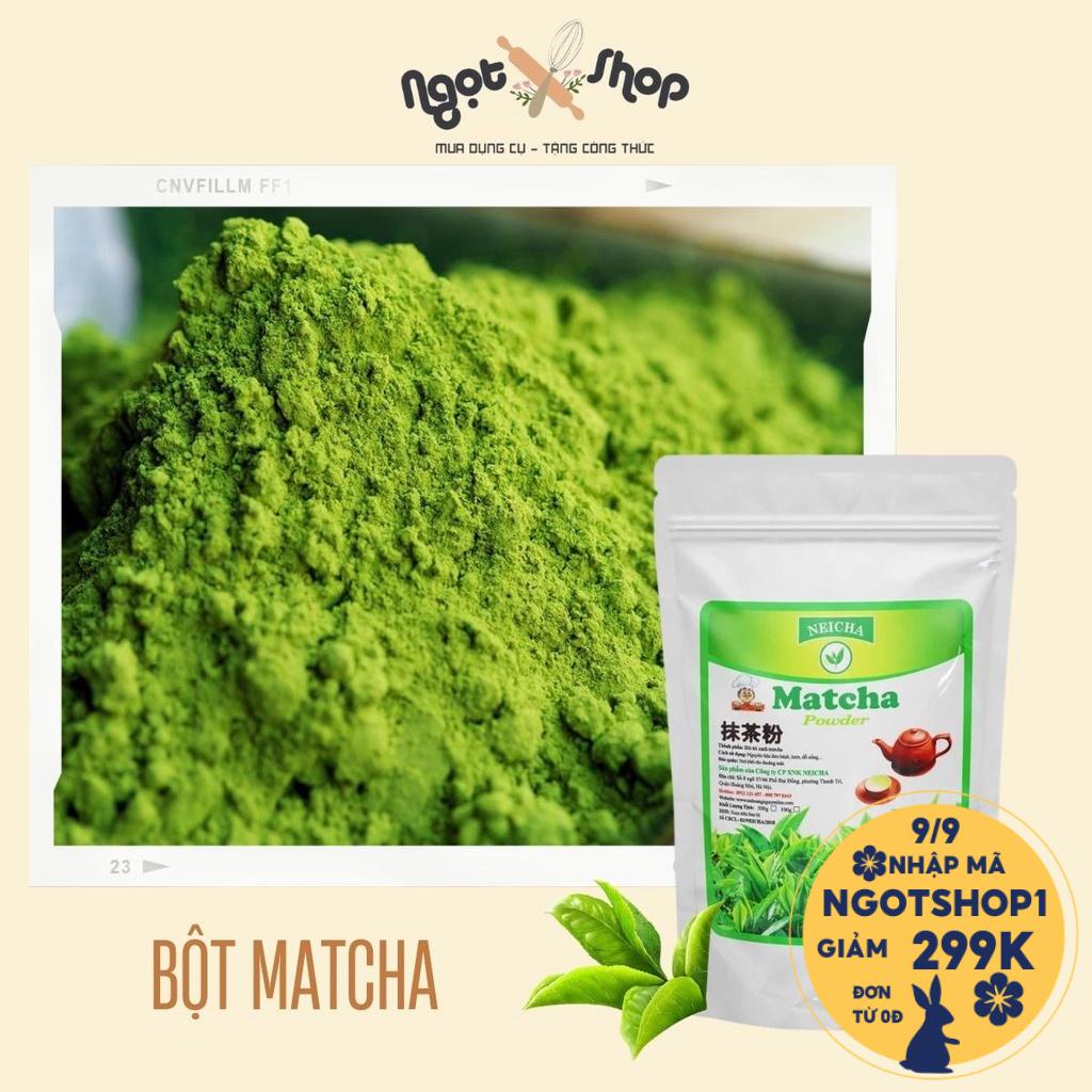 Bột matcha trà xanh Neicha Đài Loan (gói 50g)